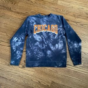 Chicago Tie-Dye Women’s Crewneck Sweater